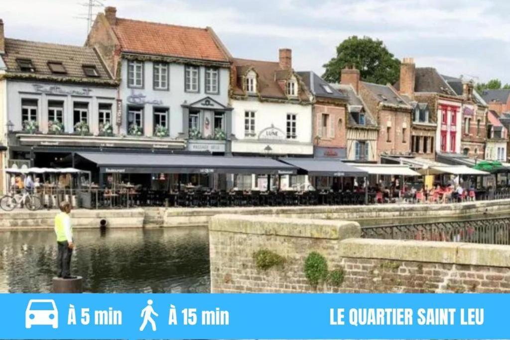 Grand T2 Gare Amiens Tout Confort 2Pers Wifi Buitenkant foto